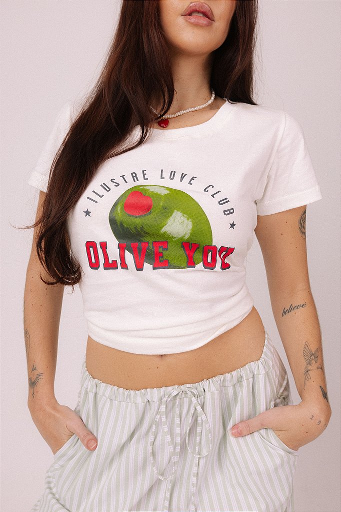 Baby Tee Olive